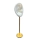 thumbnail image 1 of Soporte duradero para exhibición de pendientes, soporte para modelo de oreja, escaparate de silicona suave estable, organizador de pendientes para dec , Blanco Derecha, Altura 17cm, 1 of 5