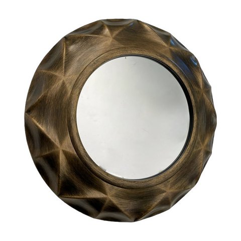 Genérico - Espejo Pared Redondo Tridimensional Elegante Hogar Lau
