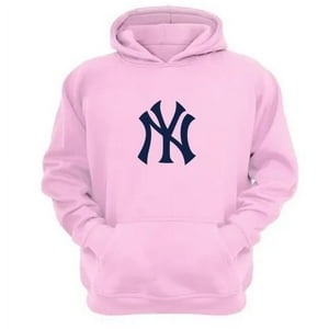 Genérico - Polerón Canguro New York Yankees Rosa Talla Xs Unisex
