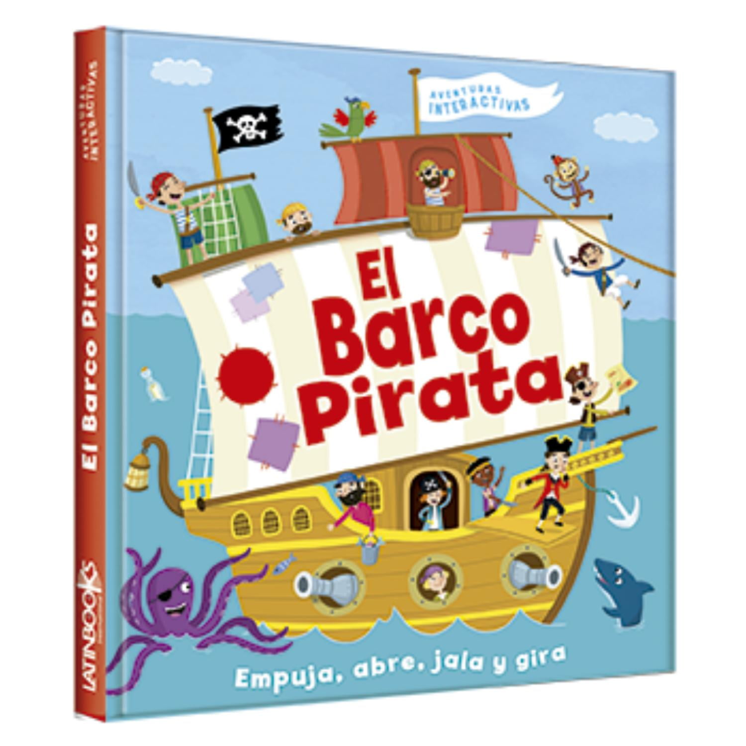 Latinbooks - El Barco Pirata - Aventuras Interactivas Blanco