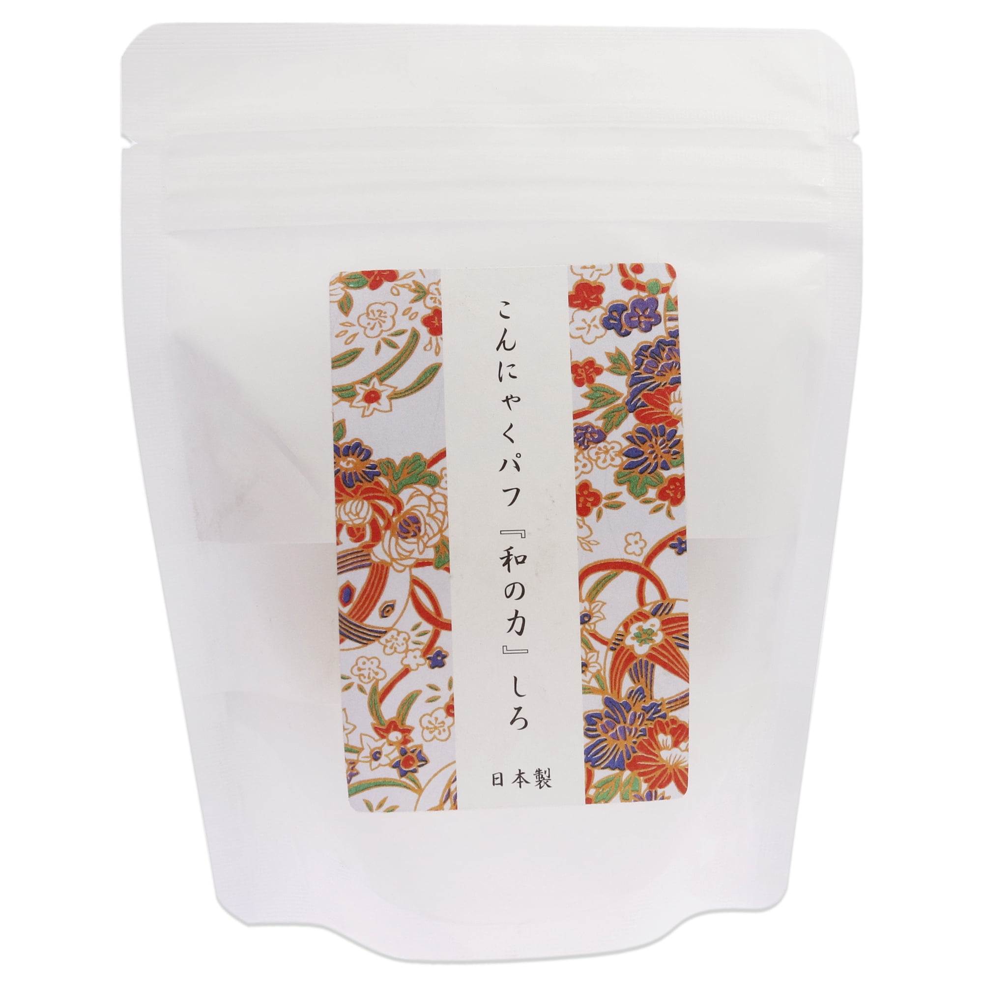 Wanochikara - Bocanada Konjac - Blanco De Para Mujer - Esponja