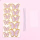thumbnail image 1 of 11pcs, Phnom Penh Butterfly Cake Decoration, Birthday Party Dessert Table Baking Decoration, Dessert Table Dress Up Supplies, Cake Decor Supplies, Baking Decor Supplies, Party Decor Supplies, 1 of 3