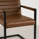 thumbnail image 3 of Silla Ivon | Elegancia y Confort en Eco Cuero Café, 3 of 4