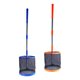 thumbnail image 2 of Recogedor De Pelotas De Tenis Portátil De 2 Uds, Recuperador De Pelota De Red De Almacenamiento Amarillo Azul, 2 of 5