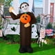 thumbnail image 5 of Inflable COMIN 183 cm Calabaza Asesina con LEDs, 5 of 6