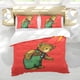 thumbnail image 5 of Juego de Funda de Edredón Temático Desmarcar 3 Piezas 173cm x 218cm, 5 of 6