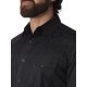 thumbnail image 2 of Camisa Wrangler Western de manga larga con botones de presión, negra, 2 of 2