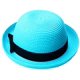 thumbnail image 4 of Sombrero Bombín para Mujer, Hombre, Sombrero de Verano, Sombrero para el Sol para Niñas, Gorras para Hombre, Sombrero para el Sol, Visera para Mujer, Sombrero de Pescador, Engarce, Viaje, Azul, 4 of 4