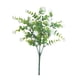 thumbnail image 4 of 7 ramas falso eucalipto rosa flor manojo arreglo floral blanco, 4 of 5