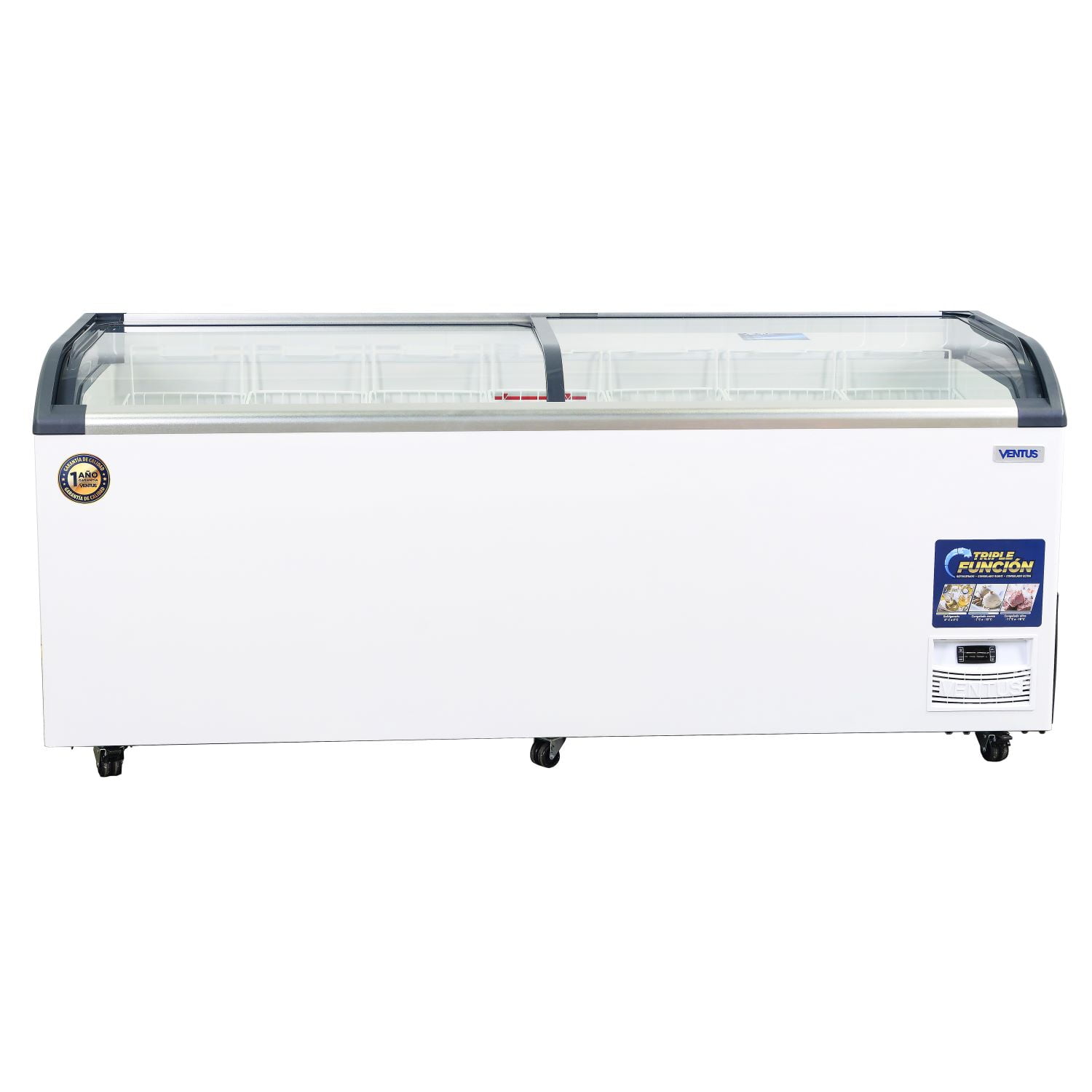 Ventus Conservadora Vidrio Semicurvo Ctv-720q Pro
