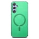 thumbnail image 1 of Magnetic Slim Case for Samsung Galaxy A54 with Camera Guard & Anti-Scratch Back Green, 1 of 6