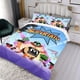 thumbnail image 3 of Supertato Conjunto de sábanas temático, trío de piezas, cómodo y amigable con la piel, diseño único, regalo de decoración para el hogar para familiares, amigos y fans,173cm *218cm, 3 of 6