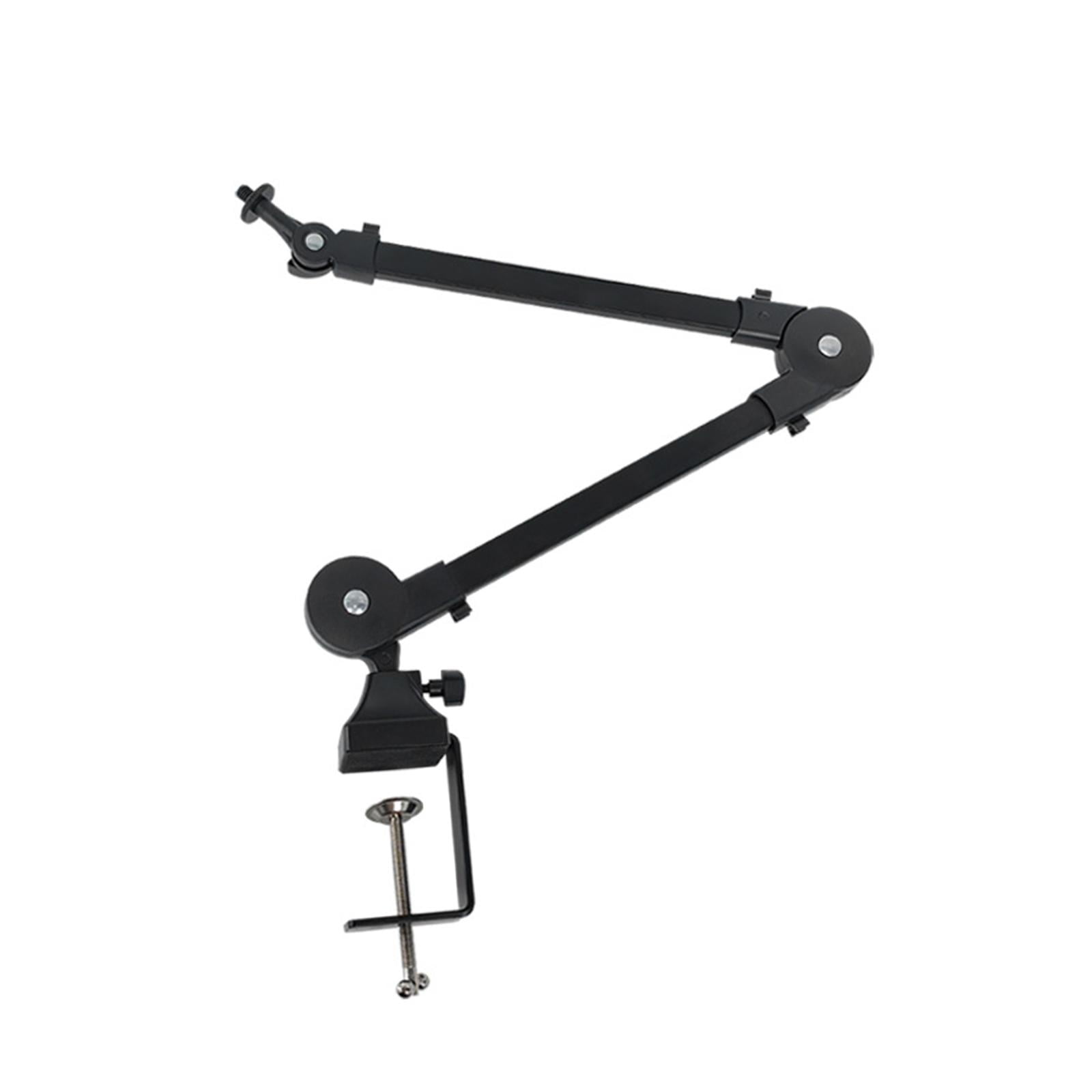 Bothyi - Micrófono Boom Arm Mic Stand Escritorio Montado Robusto Universal Para Studio Audio