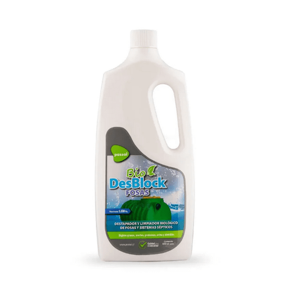 Desblock Destapador de Fosas 950 ml Passol