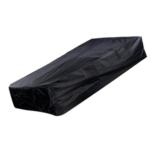 Ioensy - Cubierta De Mesa De Futbolín A Prueba De Polvo Impermeable Con Cordón Para Interior Al Aire Libre Negro