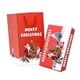 thumbnail image 1 of Caja De Regalo Navideña, Plegable, Color Rojo, 6 Unidades, 1 of 5