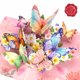 thumbnail image 1 of Tarjeta de Felicitación FUDE LUO 14,5 cm 3D Mariposa Pop‑Up, 1 of 9