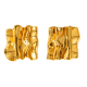 thumbnail image 1 of Aros Maxi Chunky Bañados En Oro 18k Para Mujer, 1 of 3