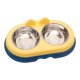 thumbnail image 1 of Posillo doble antivueco orejas azules, 1 of 3