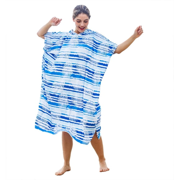 Towel Catalonia Surf Poncho, bata de secado rápido con capucha