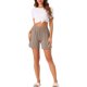 thumbnail image 2 of INSPIRE CHIC Pantalones Cortos de Modal para Mujer  Suaves Pantalones de Dormir de Viscosa con Bolsillos y Cintura Elástica Pantalones de Pijama Transpirables L Beige, 2 of 6