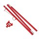 thumbnail image 5 of Tienda De Poste De Lámpara De Camping Al Aire Libre Plegable Ajustable Ajustable Rojo, 5 of 5