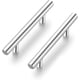 thumbnail image 1 of Ravinte Cabinet Handles, 6 pulgadas de largo, 3,75 pulgadas entre centros, níquel cepillado, 1 of 3
