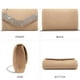 thumbnail image 2 of Bolso de noche Dasein para mujer, formal, fiesta, boda, camel, 2 of 3