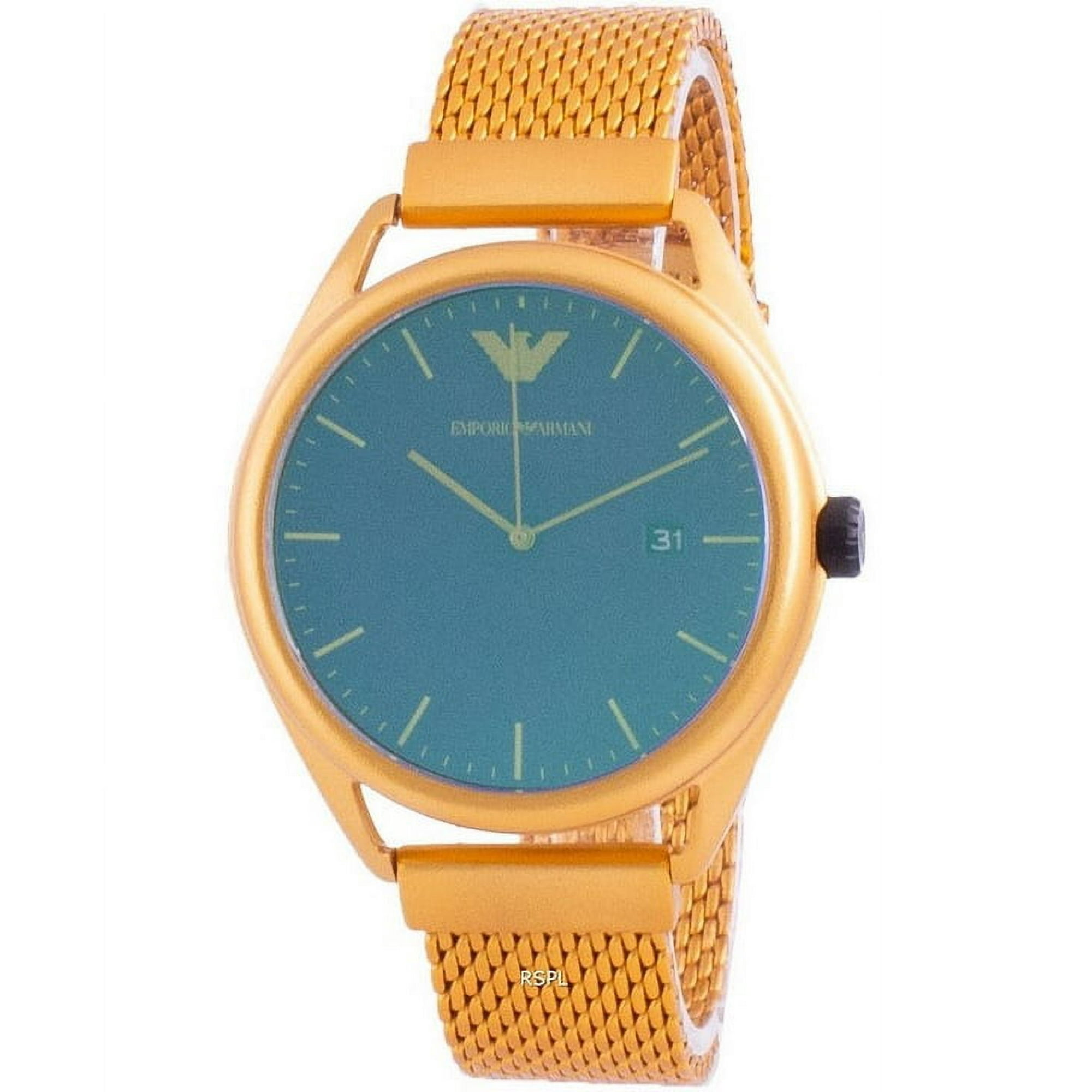 Emporio Armani - Reloj Matteo Purple Dial Quartz Ar11327 Mens Watch