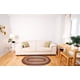 thumbnail image 3 of Alfombra Area Rug Rhody Mayflower MF33, color marrón fudge, 60 cm x 90 cm, ovalada, 3 of 3