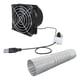 thumbnail image 3 of Extractor De Aire Para Yate Ventilador Portátil Con Ahorro De Energía Para Ventana Inodoros Ático Ventilador Individual Tubo De 3m, 3 of 5