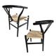 thumbnail image 4 of Pack 2 Sillas Comedor Whishbone Madera Negro, 4 of 6
