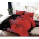thumbnail image 1 of Cobertor de Invierno de Plush y Chiporro 2 Plazas Rojo y Negro Love, 1 of 1