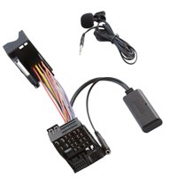 Magideal - Adaptador De Audio De Automóvil, Con Micrófono, Llamado A Mano De Dispositivo Stereo Aux -En Adaptador, Para E85 E86 Z4 E83 X3, Para Mini