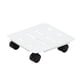 thumbnail image 4 of Soporte Para Plantas Portátil Y Moderno Para Mover Macetas De Hotel, Balcón Y Jardín, Color Blanco, 4 of 5