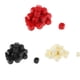 thumbnail image 5 of Dados En Blanco De Borde Cuadrado D6, Dados De Juego RPG De Seis Caras, Regalo, Negro, Rojo, Begie, 5 of 5