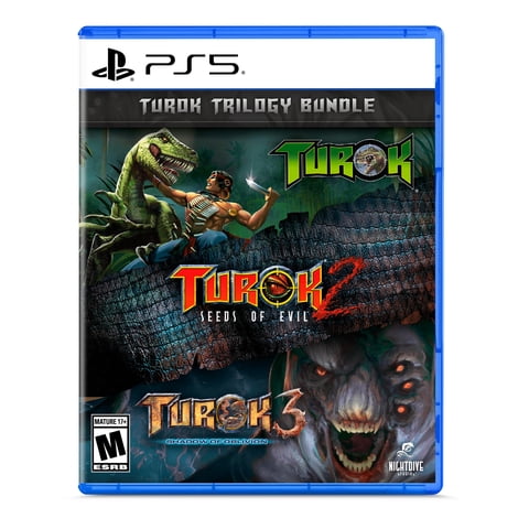 Paquete De Trilogía Turok De Videojuegos Atari Para