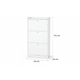 thumbnail image 2 of Zapatero Moderno Velux Blanco/Madera 18 Pares Diseño Minimalista 114×60×24 cm, 2 of 12