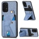 thumbnail image 1 of Funda Resistente para Samsung Galaxy A13 4G con Tarjetero y Soporte, Diseño Magnético Azul, 1 of 5