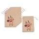 thumbnail image 5 of 6 Bolsas De Arpillera Con Cordón Y Diseño Navideño De 4 X 5,5 Pulgadas Para Fiestas, Renos, 5 of 5