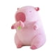 thumbnail image 4 of Lindo Animal De Peluche De Capibara, Juguete De Peluche De Capibara Para Adolescentes, Ni?os Y Ni?as, Color Melocotón, Capibara Rosa, 4 of 5