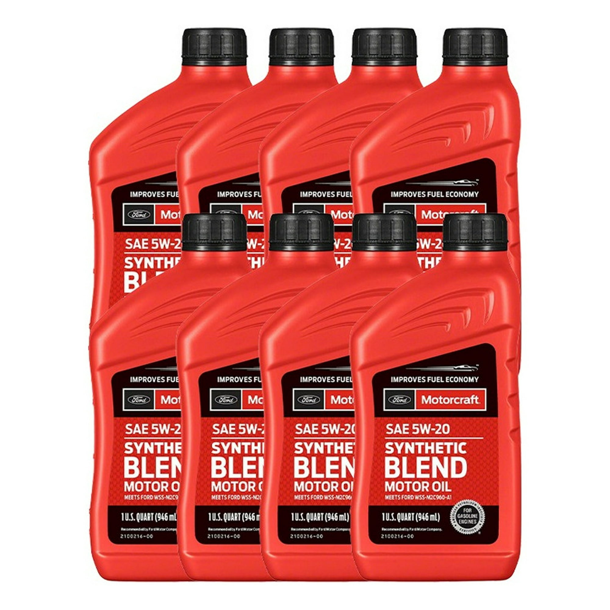 Aceite Genuino Ford Motorcraft® Sae 5w20 (8 Unidades) 7.6 Lt