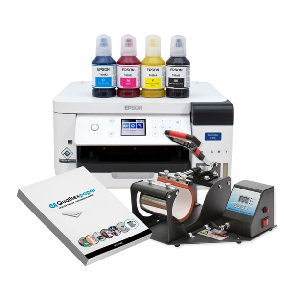 Impresora Sublimación F170 + Maquina de Tazones