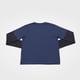 thumbnail image 2 of Polera Niño Teen Doble Manga Navy Corona, 2 of 5