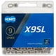thumbnail image 1 of Cadena de bicicleta KMC X9 Super Light Silver de 9 velocidades, 1 of 3