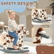 thumbnail image 4 of Caballito Mecedor para Niños Qaba con Sonidos y Conejo de Peluche, 4 of 9