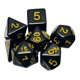 thumbnail image 1 of Juego De Dados Poliédricos De 7 Piezas Juguete De Entretenimiento Para Suministros De Fiesta De Entretenimiento Amarillo, 1 of 5