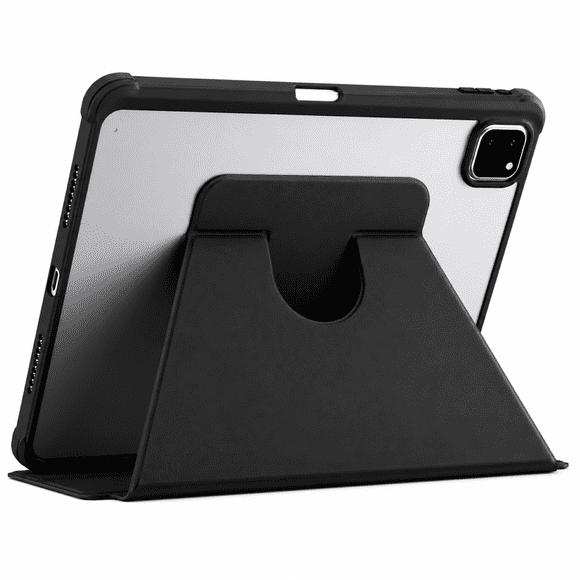 Carcasa Smart Cover Clear 360 Para iPad Air 6 11 M2 2024 Negro