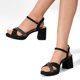 thumbnail image 3 of Sandalia Taco De Moda Con Pedrería Mujer Weide You536, 3 of 9