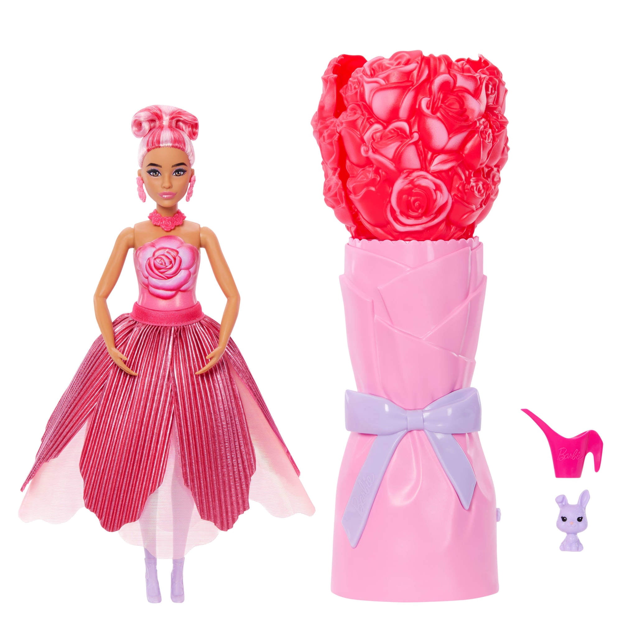 Mattel - Barbie Reveal De Flores Sorpresa Rojo
